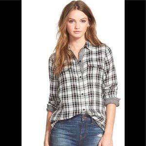 Madewell Kemp Plaid Ex-Boyfriend Shirt